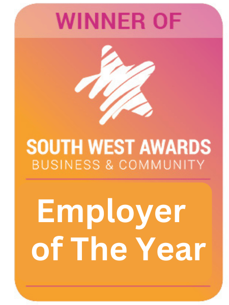 We are award winning - Employer of The Year! 